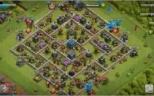 CV12 SEMI FULL CLASH OF CLANS COC TH12 BEM UPADA + GEMAS