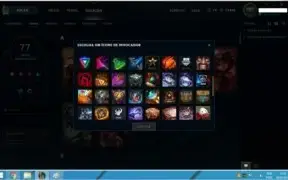 Conta LOL Platina 5 All champs 77 skins