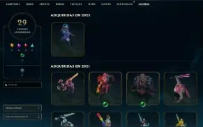 Conta de Valorant e League of Legends + 9000 gastos em skins