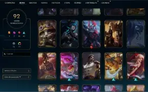 Conta de Valorant e League of Legends + 9000 gastos em skins