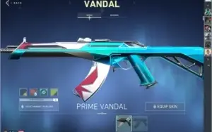 CONTA VALORANT COM VARIAS SKINS PLATINA 2