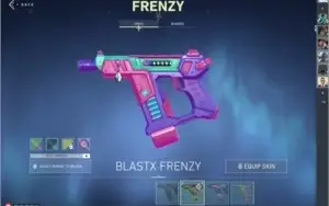 CONTA VALORANT COM VARIAS SKINS PLATINA 2