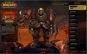 Conta de WoW