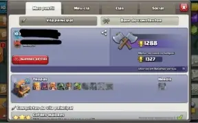 CONTA CLASH OF CLANS CV11 BARATO