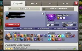 CONTA CLASH OF CLANS CV11 BARATO
