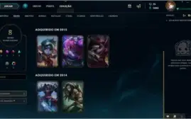 Super conta Unranked + Ícones Antigos