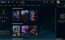 Super conta Unranked + Ícones Antigos