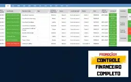 Planilha Controle Financeiro Completo