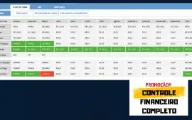 Planilha Controle Financeiro Completo