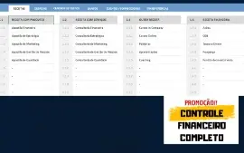 Planilha Controle Financeiro Completo