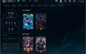 CONTA DE LOL/promoção. PLATINA 2