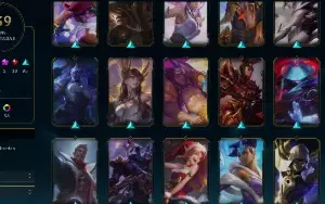 Conta Riot: Lol com 200+ skins e valorant com passe stars