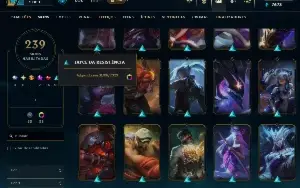 Conta Riot: Lol com 200+ skins e valorant com passe stars