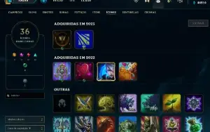 Conta FERRO 4 - LOL (league of legends) ELOMOON