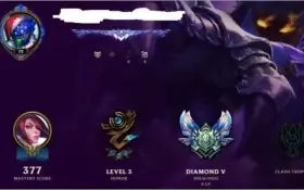 Conta LoL Diamante V season 8/6