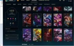 Conta diamante 4 com mais de 1700$ em skin