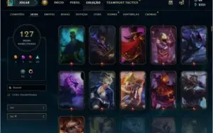 Conta diamante 4 com mais de 1700$ em skin