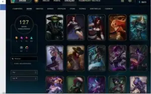Conta diamante 4 com mais de 1700$ em skin