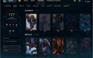 Conta diamante 4 com mais de 1700$ em skin