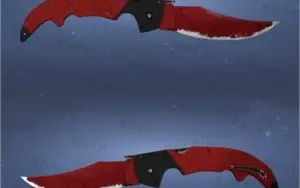 Skin Faca CS:GO Canivete Falchion | Teia Rubra