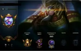 Conta lol GOLD1