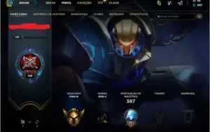 PROMOÇÃO CONTA LOL -> GOLD 3 COM  44 SKINS + 123 CAMPEÕES
