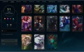 Conta League of Legends Diamante 4 com ótimas skins