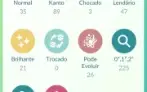Conta de Pokemon go level 35, 47 lendários e 21 shiny