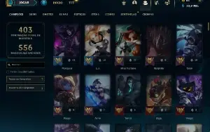 Fullacesso - Conta De 2017 - 85 Skins - Level 316 - 145 Camp