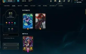 Fullacesso - Conta De 2017 - 85 Skins - Level 316 - 145 Camp