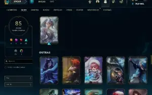 Fullacesso - Conta De 2017 - 85 Skins - Level 316 - 145 Camp