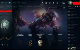 CONTA LEAGUE OF LEGENDS BARATA MAIN RIVEN