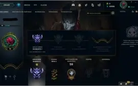 Conta LOL - Diamante I, 59% de WR(E-MAIL NÃO VERIFICADO)