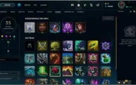 Conta LOL - Diamante I, 59% de WR(E-MAIL NÃO VERIFICADO)