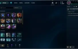 Conta lol, mt coisas