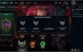 Conta lol, mt coisas