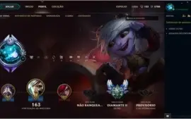 CONTA DIAMANTE 2, 43 CAMPEÕES, 17 SKINS + 3593 ESSÊNCIA