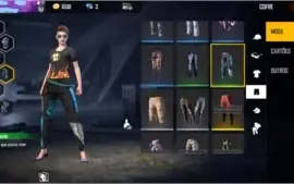 Garena Free Fire Conta Com Calca Angelical Feminina