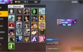 Garena Free Fire Conta Com Calca Angelical Feminina