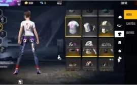 Garena Free Fire Conta Com Calca Angelical Feminina