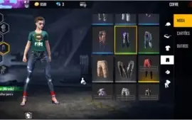 Garena Free Fire Conta Com Calca Angelical Feminina