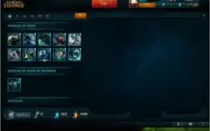 Vendo Conta do LoL Ouro 4 /Borda de Platina