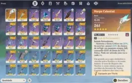 ❄AR35❄Eula + Juramento pela Liberdade + Harpa Celestial❄