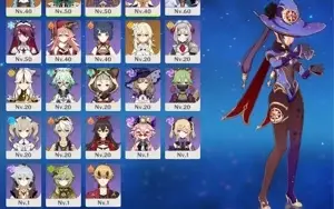 Ayaka, Vent, Mona, espadão 5*(melhor time permafreeze)
