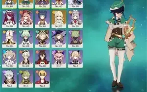 Ayaka, Vent, Mona, espadão 5*(melhor time permafreeze)