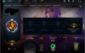 Conta LOL nvl 221, ouro 2 s9,137 champions.