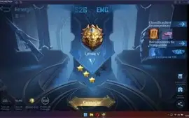 CONTA MOBILE LEGENDS 75% VITORIA,LENDA V