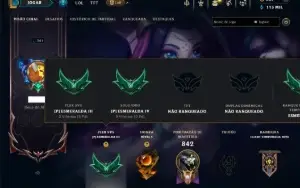 Esmeralda 4 com TODOS os Champs e 407 Skins +2 Raras