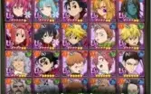 Conta 7DS - Seven Deadly Sins com 1604 diamantes