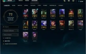 CONTA LVL 30, UNRANKED, 16 CHAMP, 3 SKINS